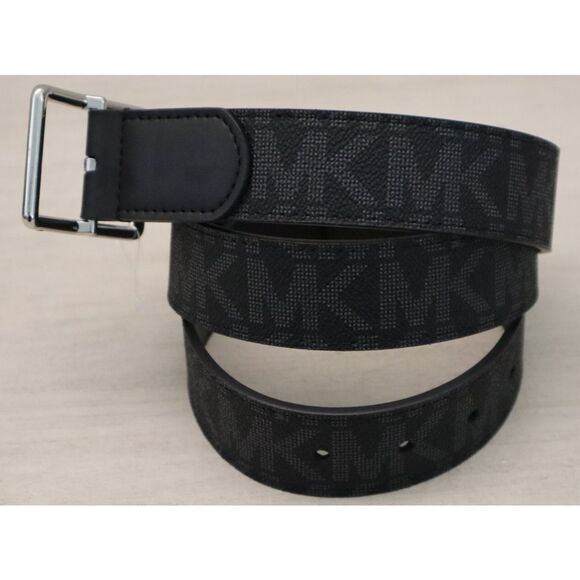 Michael Kors 86S5SBLY7B Men's Sz 38 Black 34MM Swivel Reversible Dress Belt - Picture 3 of 8